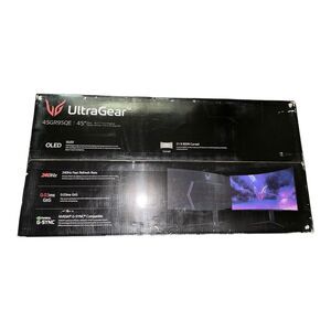 LG 45" UltraGear OLED Curved WQHD 240Hz Gaming Monitor with HDR10 (45GR95QE)